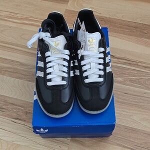adidas Samba OG Ruffle Stripes Pack Black Of Women's 6 JR8831 Carbon/White/Black